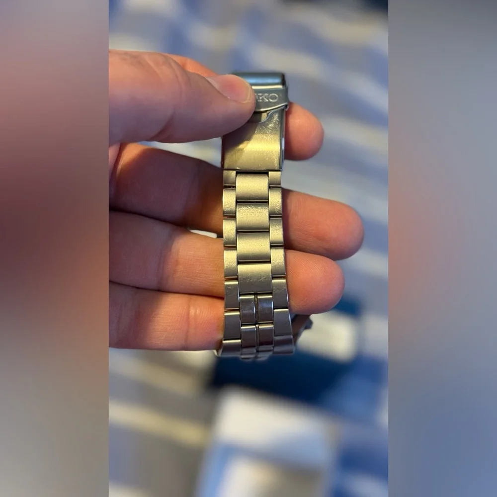 Men’s Vintage Seiko Chronograph Diver’s Watch Yellow Dial SNA-281 7T62-0CL0 - Picture 6 of 13